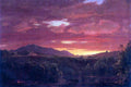 Dusk Sunset Frederick Edwin Church A4 Photo Print