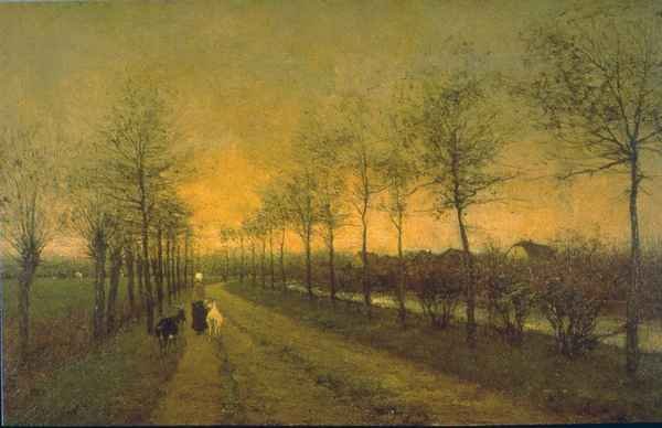 Dusk by Maris Impressionism A4 Photo Print