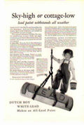 Dutch Boy Paint Vintage Retro Advert Ads A4 Photo Print