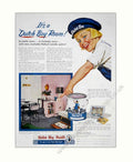 Dutch Boy Room Vintage Retro Advert Poster A4 Photo Print