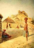 Dutton FH The Basuto of Basutoland 1923 Thaba Bosio A4 Photo Print