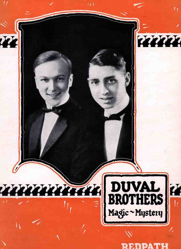 Duval 2 Magic Magician Vintage A4 Photo Print