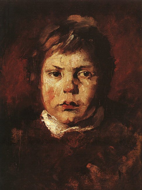 Duveneck Frank American 1848 19191 Art A4 Photo Print