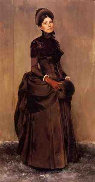 Duveneck Frank Elizabeth Boott Duveneck A4 Photo Print