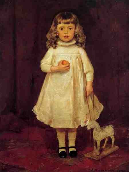 Duveneck Frank F B Duveneck As A Child A4 Photo Print