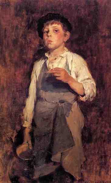Duveneck Frank He Lives By His Wits A4 Photo Print