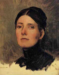 Duveneck Frank Portrait Of Elizabeth Boott A4 Photo Print