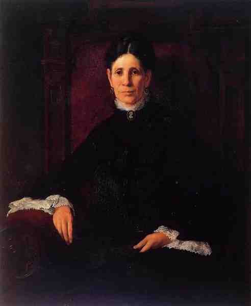 Duveneck Frank Portrait Of Frances Schillinger Hinkle A4 Photo Print