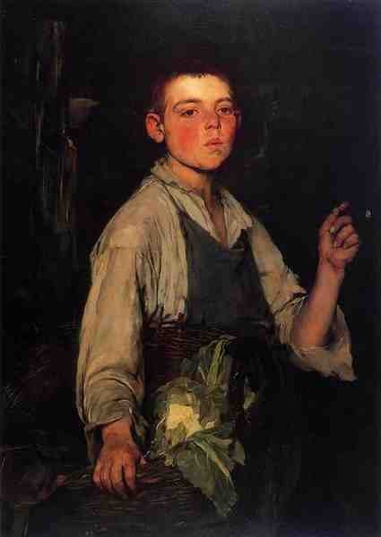 Duveneck Frank The Cobbler S Apprentice A4 Photo Print