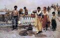 Duveneck Frank Water Carriers Venice A4 Photo Print