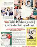 Duz Laundry Detergent Vintage Retro Advert Poster A4 Photo Print