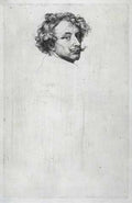 Dyck Anthony Van Self Portrait C1630 A4 Photo Print