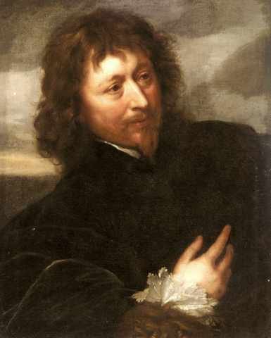 Dyck Sir Anthony Van Portrait Of Endymion Porter A4 Photo Print