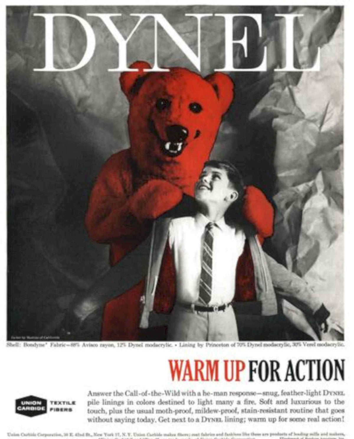 Dylan Teddy Action Vintage Retro Advert Poster A4 Photo Print