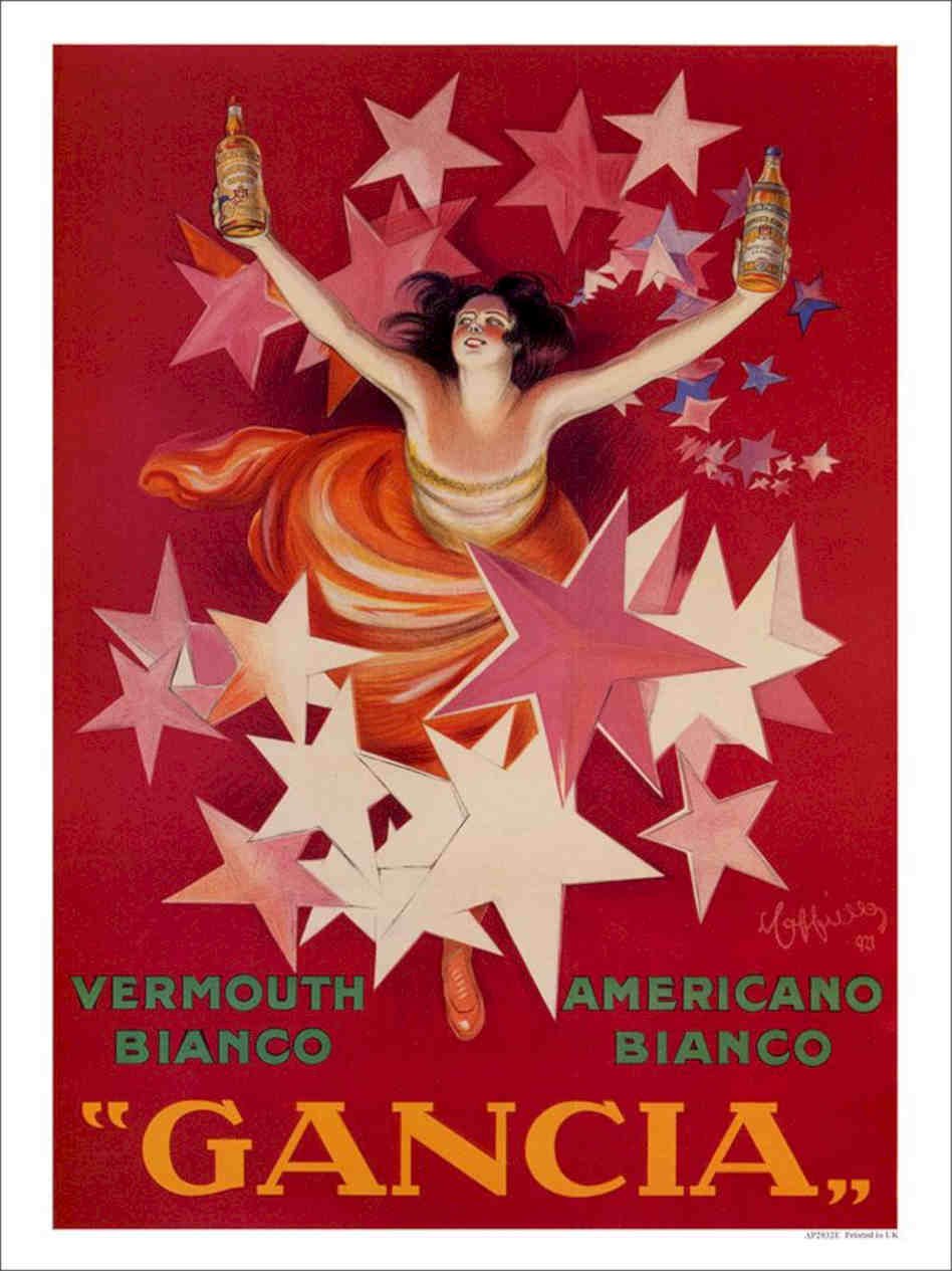 E Gancia Vermouth Vintage Retro Advert Poster A4 Photo Print