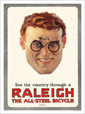 E Raleigh Bicycles Vintage Retro Advert Poster A4 Photo Print