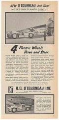 E Tourneau Air Vintage Retro Advert Ads A4 Photo Print