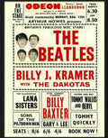 E beatles at the odeon concert poster Advert A4 Photo Print