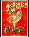 E bon ton burlesquers on the string Advert A4 Photo Print