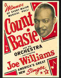 E count basie poster 1940s Advert A4 Photo Print