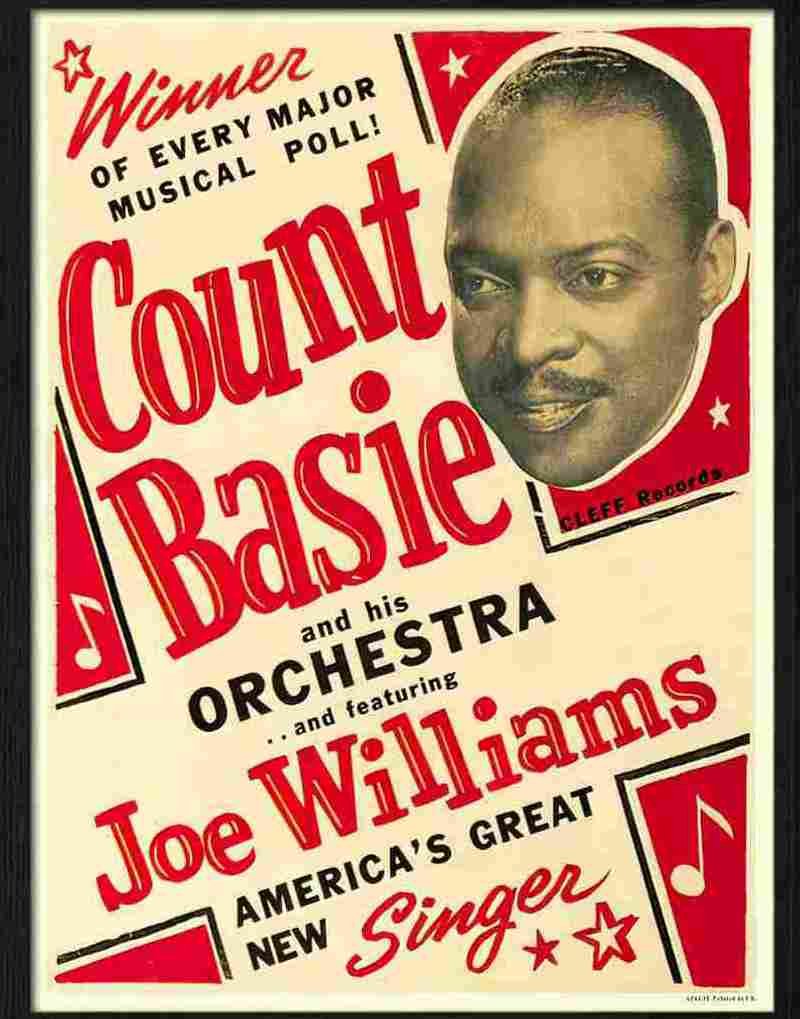 E count basie poster 1940s Advert A4 Photo Print