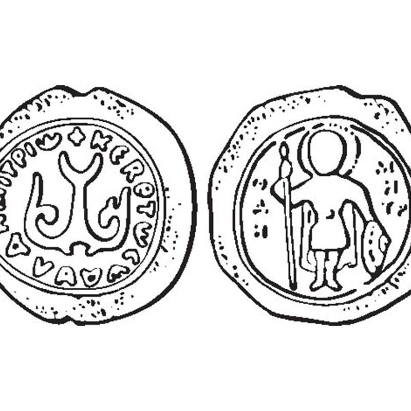 E2083 Izyaslav Seal A4 Photo Print