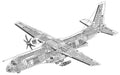 EADS CASA C 295 cutaway A4 Photo Print