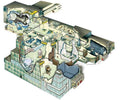 ESA Test Centre cutaway A4 Photo Print