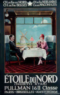 ETOILE DU NORD Vintage Advert A4 Photo Print