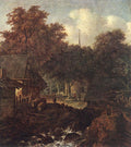 EVERDINGEN Allaert van End Of Village Art A4 Photo Print