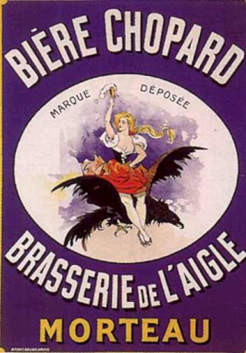 Eagle Biere Chopard Vintage Retro Advert Ads A4 Photo Print