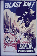 Eagle Blast Production Vintage Retro Advert Ads A4 Photo Print