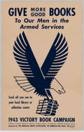 Eagle Books Victory American World War II Advert Poster