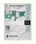 Eagle Picher Paint Vintage Retro Advert Poster A4 Photo Print