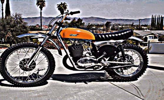 Eagle Sprite motorbike A4 Photo Print