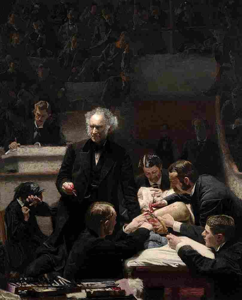 Eak The Gross Clinic Art A4 Photo Print