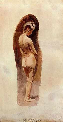Eakins Thomas Female Nude A4 Photo Print