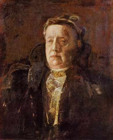 Eakins Thomas Mrs Gilbert Perker A4 Photo Print