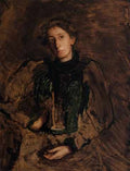 Eakins Thomas Portrait Of Jennie Dean Kershaw A4 Photo Print