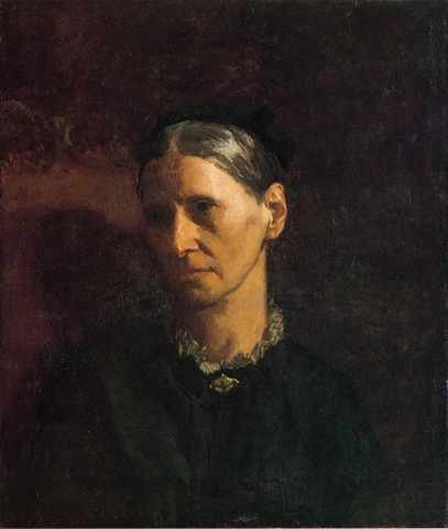 Eakins Thomas Portrait Of Mrs James W Crowell A4 Photo Print