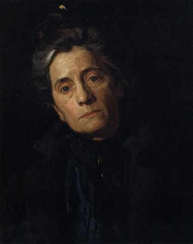 Eakins Thomas Portrait Of Susan Macdowell Eakins A4 Photo Print