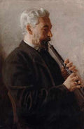Eakins Thomas The Oboe Player AkPortrait Of Benjamin A4 Photo Print