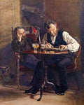 Eakins Thomas The Zither Player A4 Photo Print