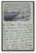 Early Iow The Needles 1899 Used Intermediate Sized Vintage A4 Photo Print
