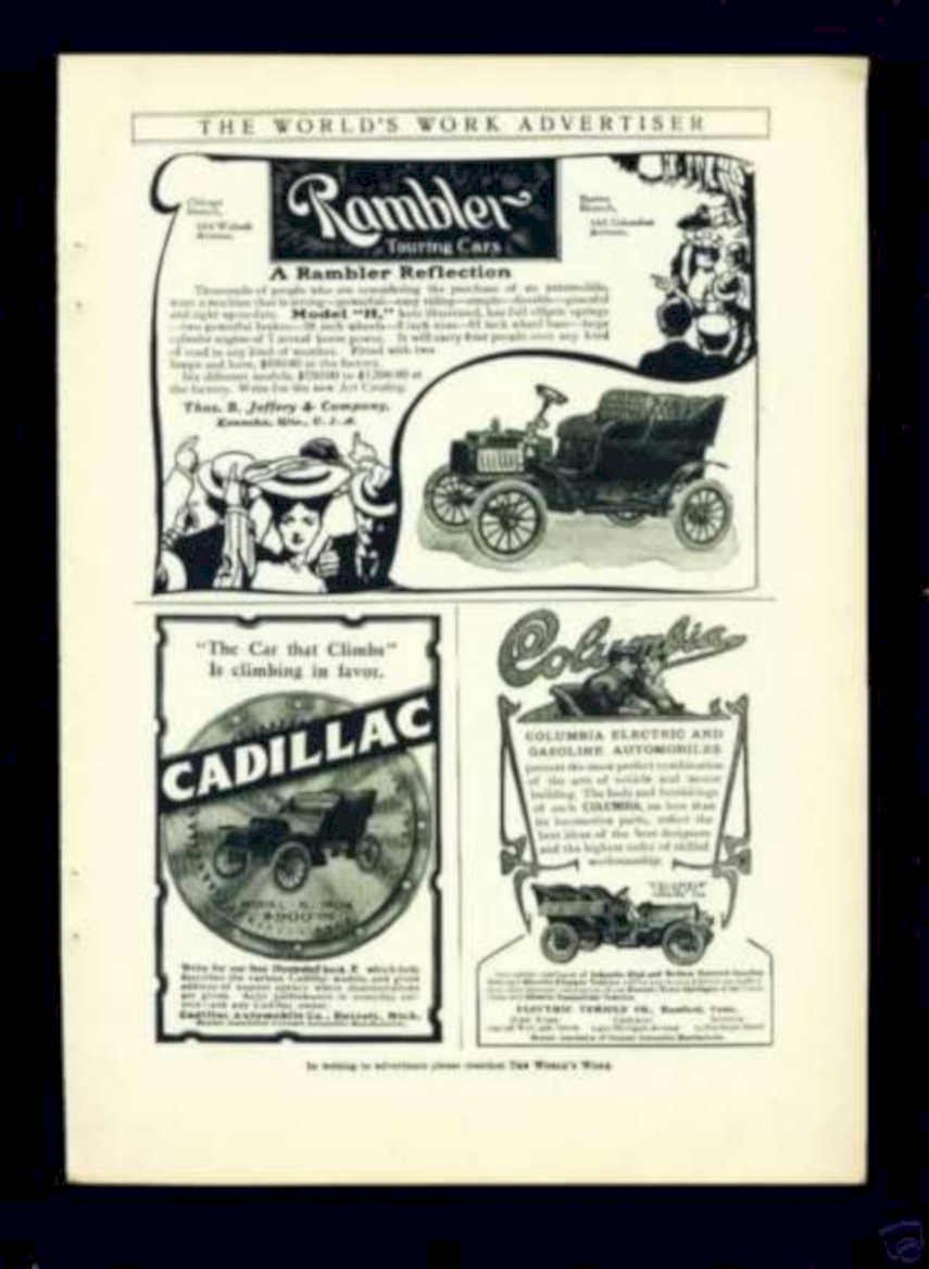 Earlyautomobileads 190 Vintage Retro Advert Ads A4 Photo Print
