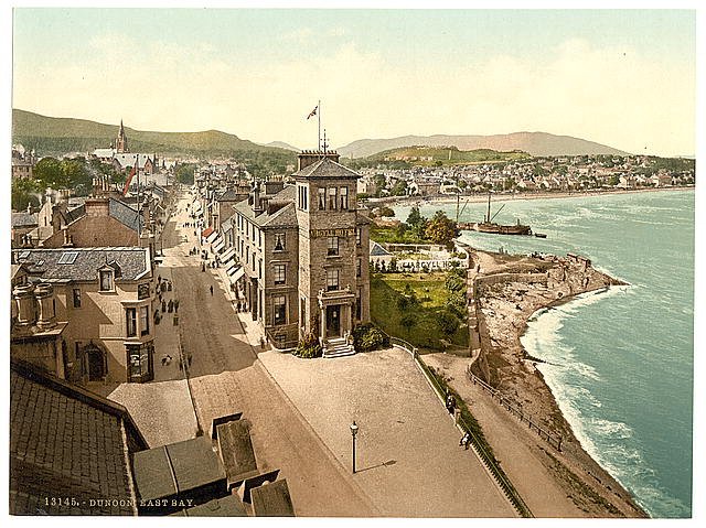 East Bay Dunoon Vintage A4 Photo Print