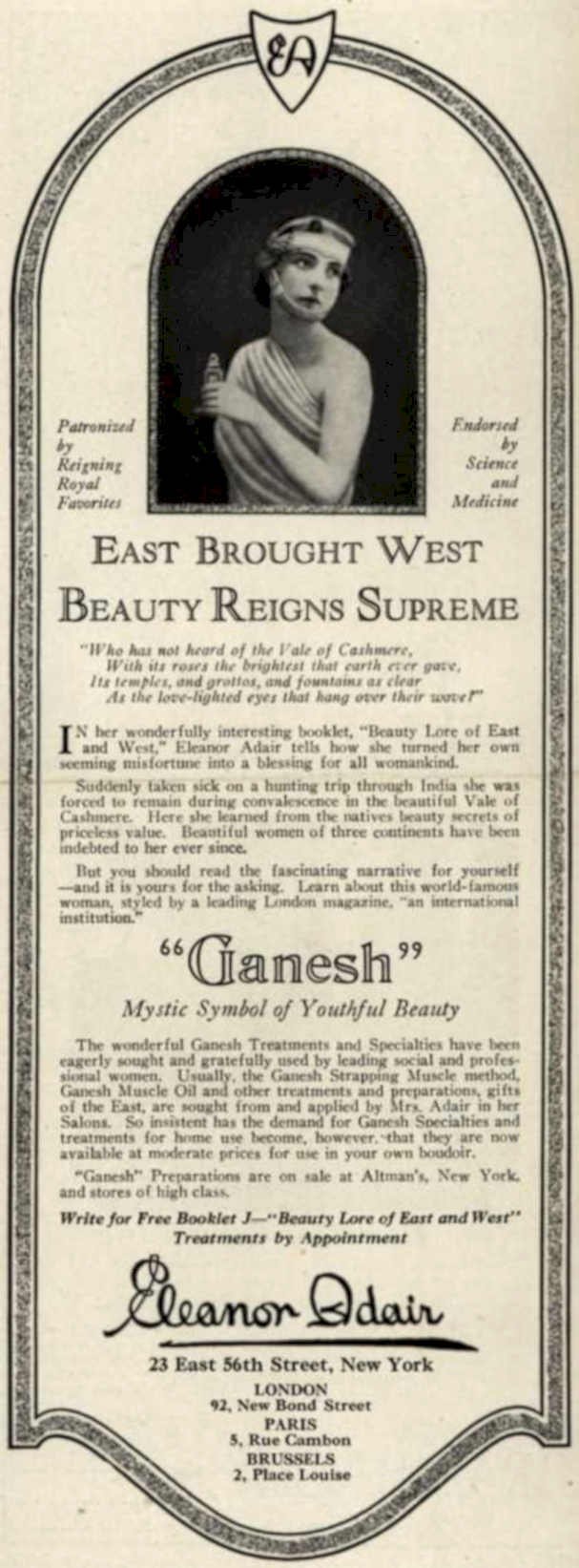 East Brought West Vintage Retro Advert Ads A4 Photo Print
