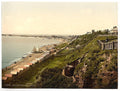 East Cliff Felixstowe Vintage A4 Photo Print