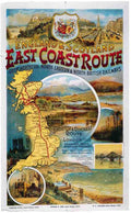 East Coast Advert A4 Photo Print