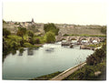 East Farleigh Lock near Maidstone Vintage A4 Photo Print